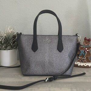 Glittery Black Handbag